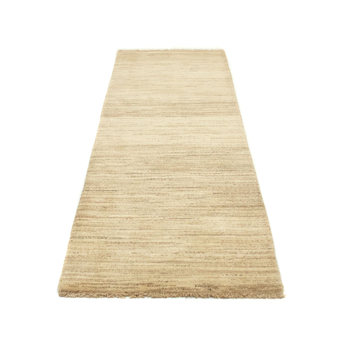Løber Gabbeh-tæppe - Indus - 254 x 78 cm - beige