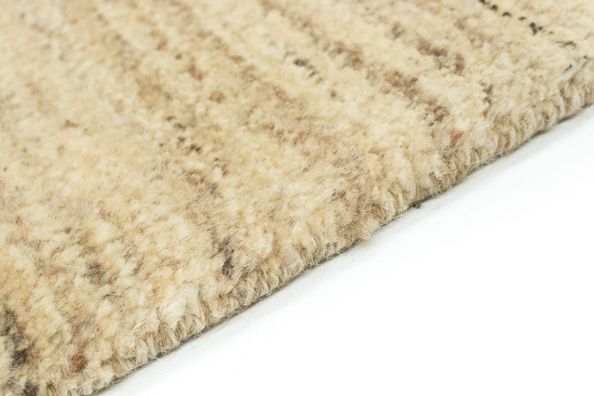 Løber Gabbeh-tæppe - Indus - 187 x 62 cm - beige