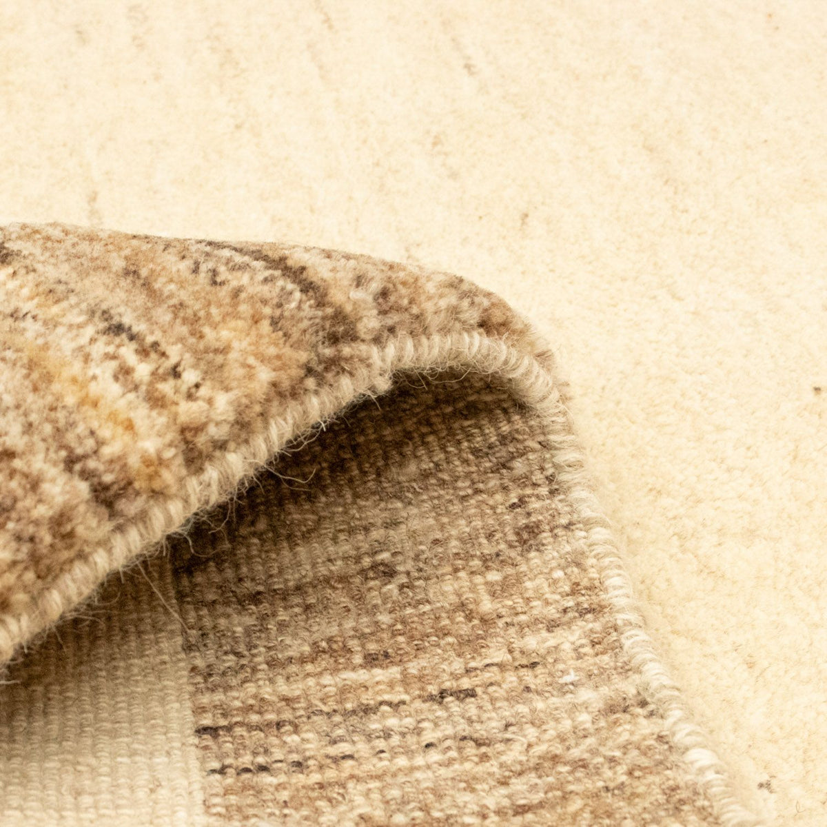 Gabbeh-tæppe - Indus - 155 x 102 cm - beige