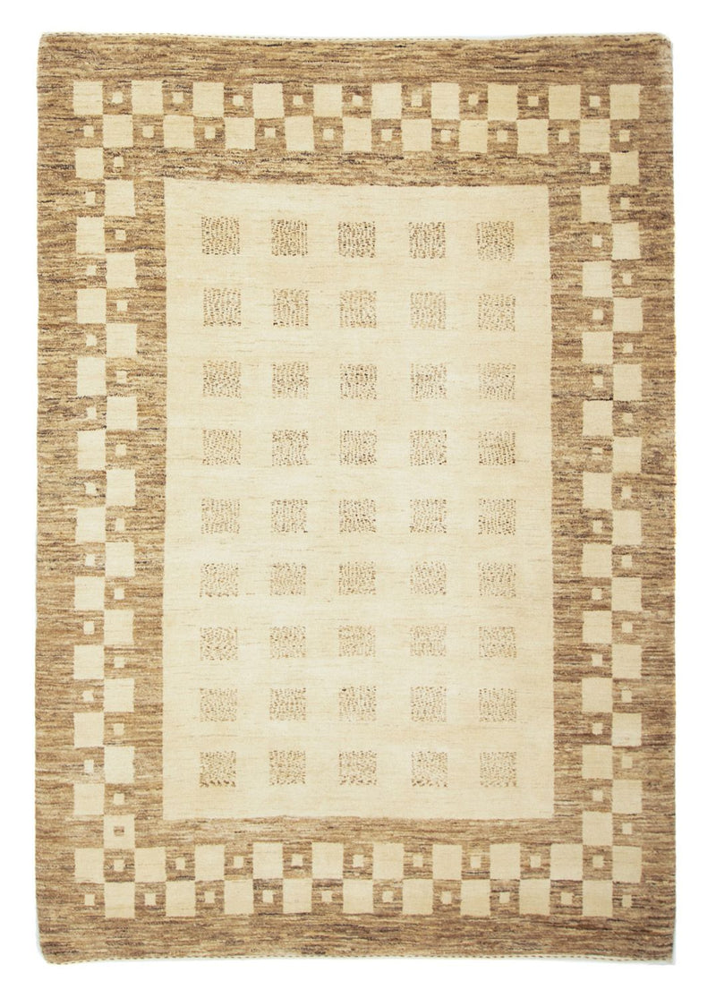 Gabbeh-tæppe - Indus - 242 x 169 cm - beige