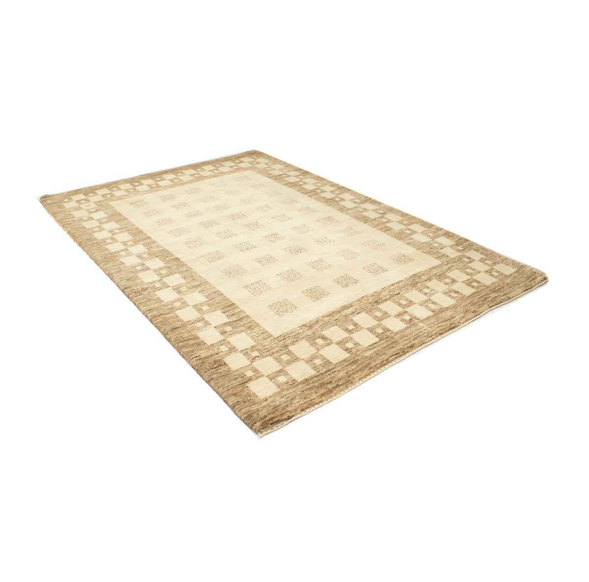 Gabbeh-tæppe - Indus - 242 x 169 cm - beige