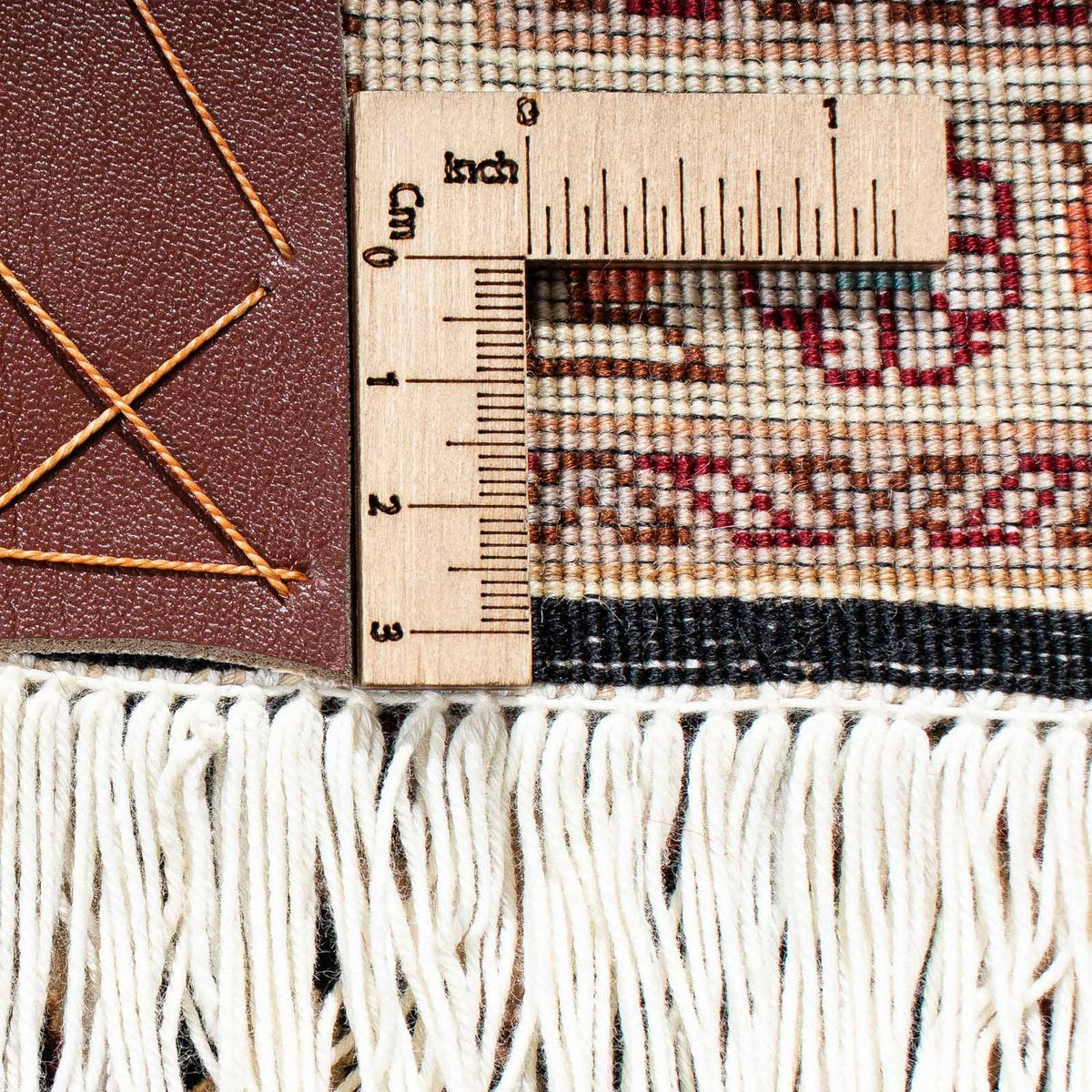 Persisk tæppe - Tabriz - Premium - 206 x 151 cm - mørkeblå