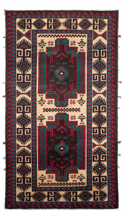 Baluch-tæppe 77x139cm - Orientalsk tæppe