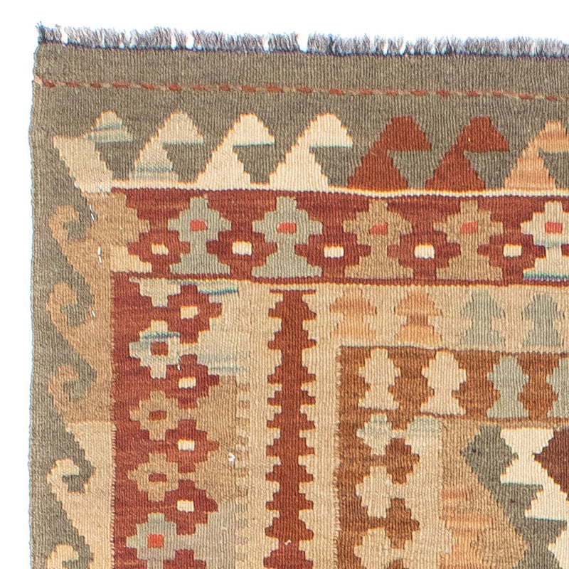 Løber Kelim-tæppe - orientalsk - 200 x 78 cm - beige