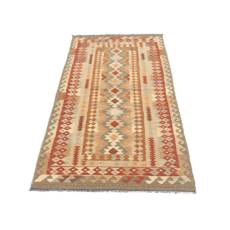 Løber Kelim-tæppe - orientalsk - 200 x 78 cm - beige