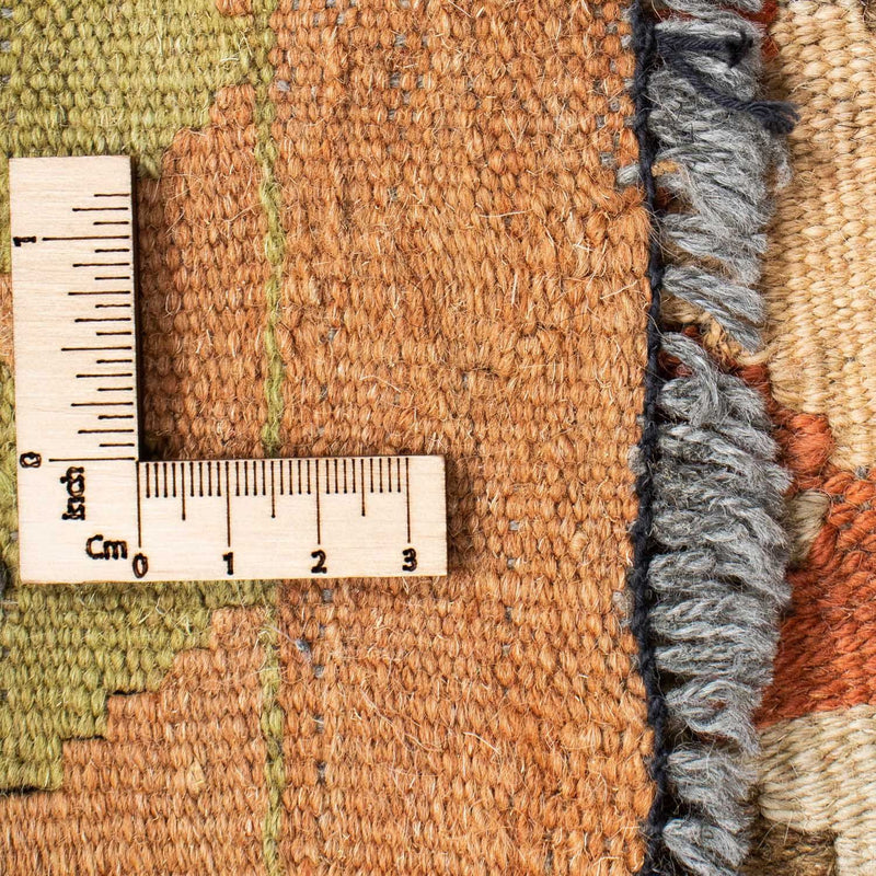 Løber Kelim-tæppe - orientalsk - 200 x 91 cm - lys brun