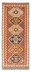 Løber Kelim-tæppe - orientalsk - 193 x 75 cm - brun