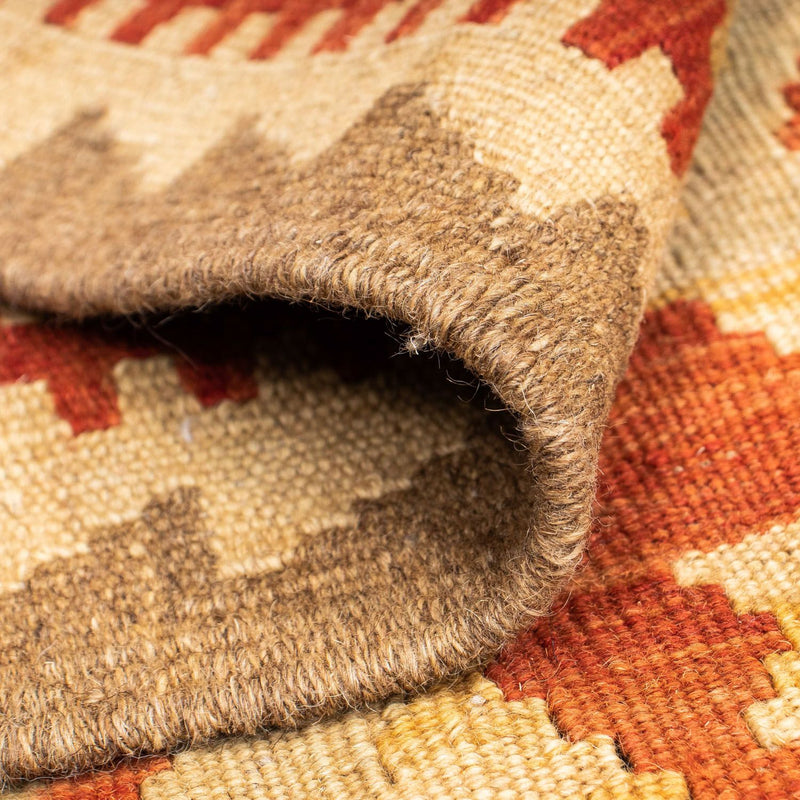 Løber Kelim-tæppe - orientalsk - 200 x 85 cm - beige