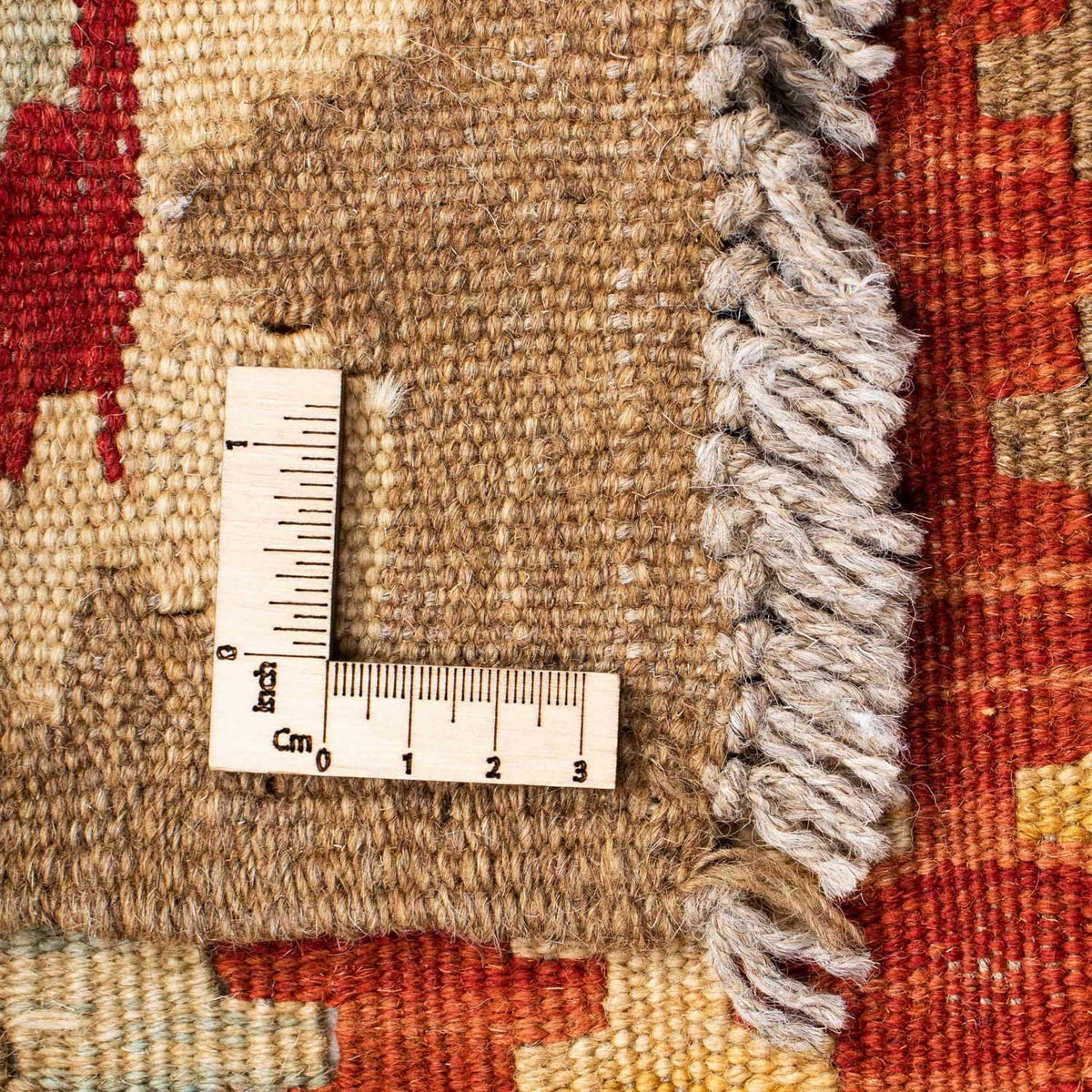 Løber Kelim-tæppe - orientalsk - 200 x 85 cm - beige