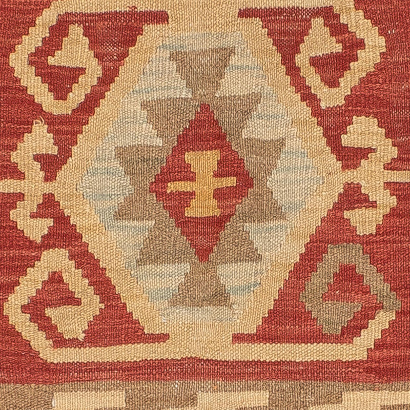 Kelim-tæppe - orientalsk - 211 x 149 cm - flerfarvet