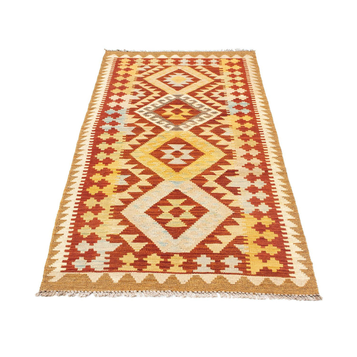 Løber Kelim-tæppe - orientalsk - 183 x 80 cm - beige