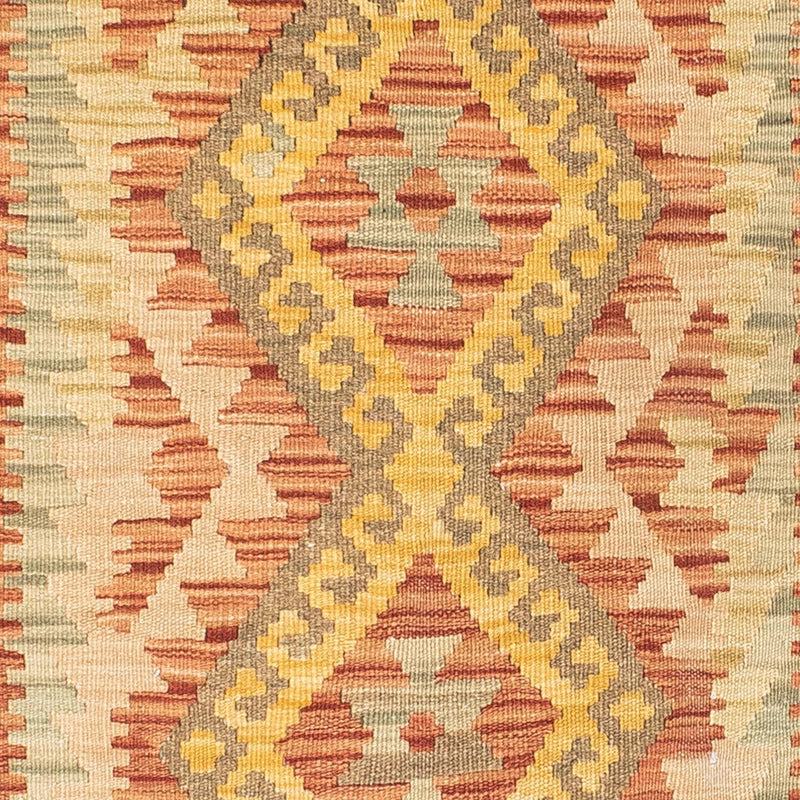 Løber Kelim-tæppe - orientalsk - 197 x 72 cm - beige
