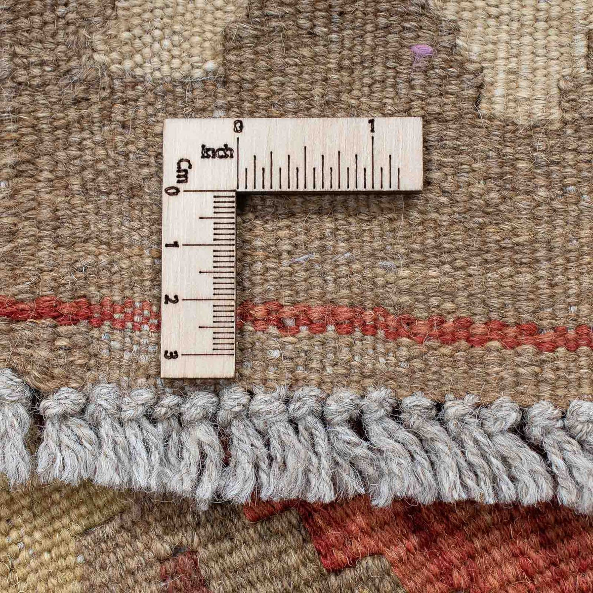 Løber Kelim Carpet - Splash - 203 x 68 cm - flerfarvet