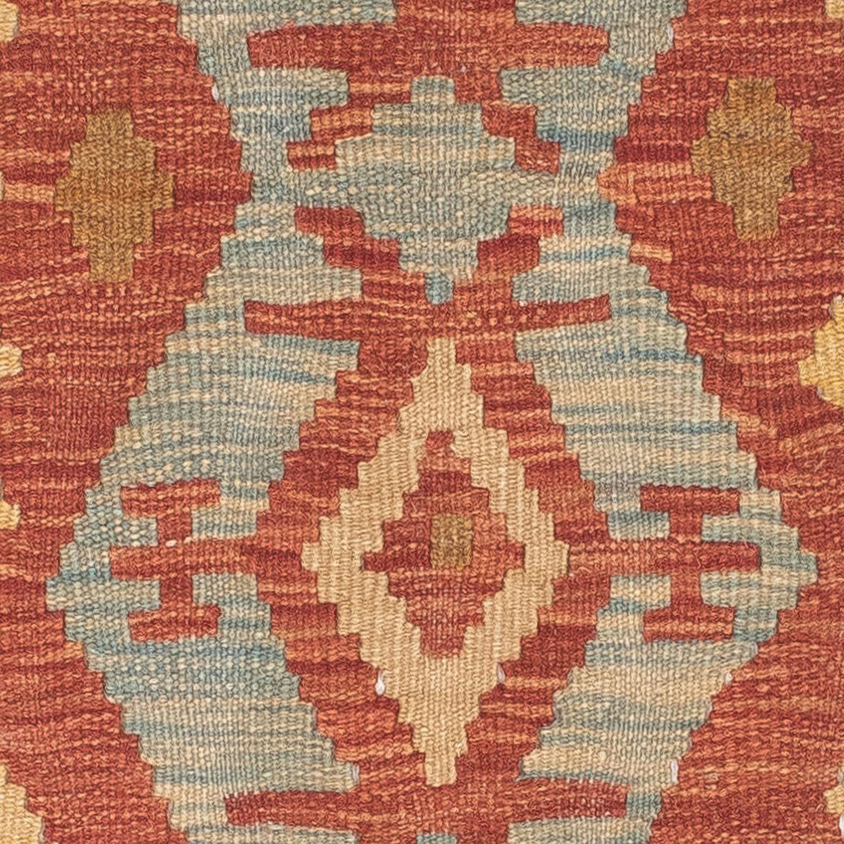 Løber Kelim Carpet - Splash - 202 x 65 cm - flerfarvet