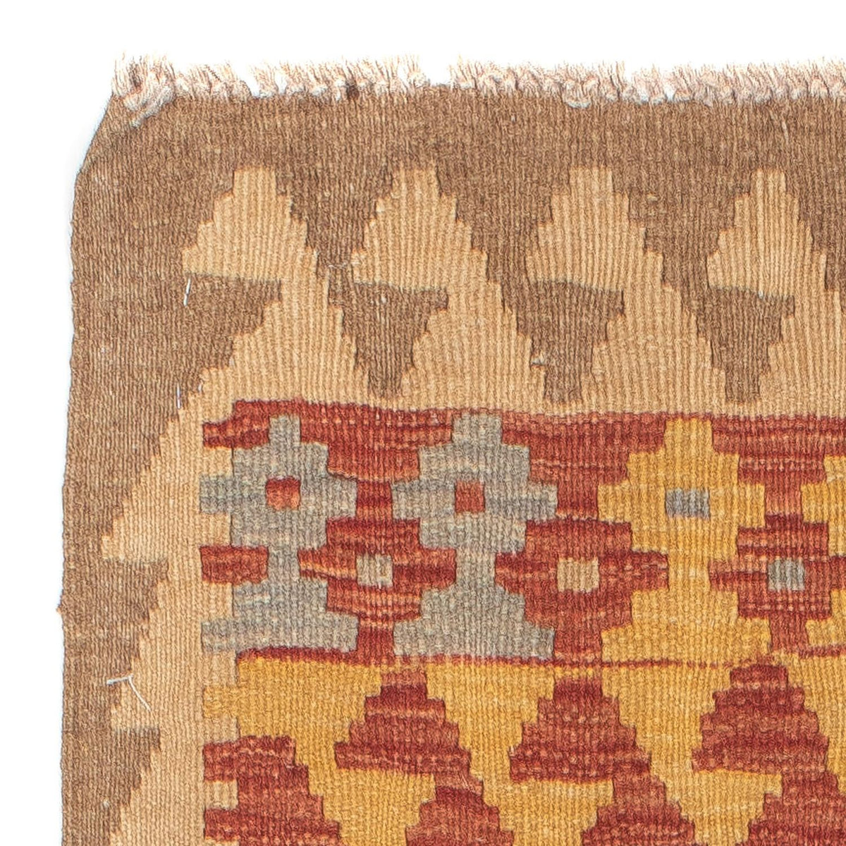 Løber Kelim Carpet - Splash - 202 x 65 cm - flerfarvet