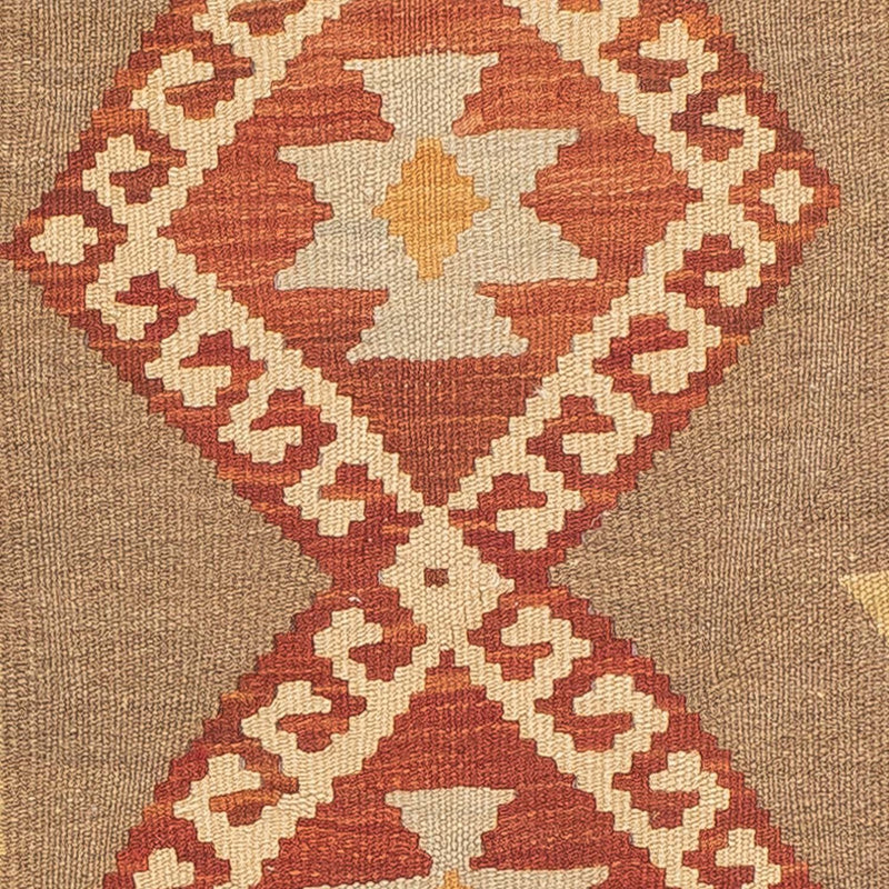 Løber Kelim Carpet - Splash - 195 x 62 cm - flerfarvet
