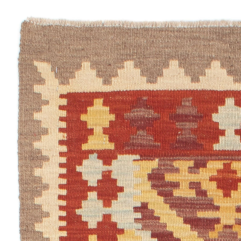 Løber Kelim Carpet - Splash - 203 x 63 cm - flerfarvet