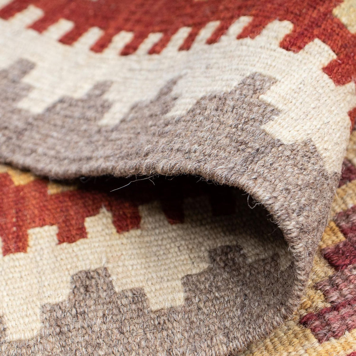 Løber Kelim Carpet - Splash - 203 x 63 cm - flerfarvet