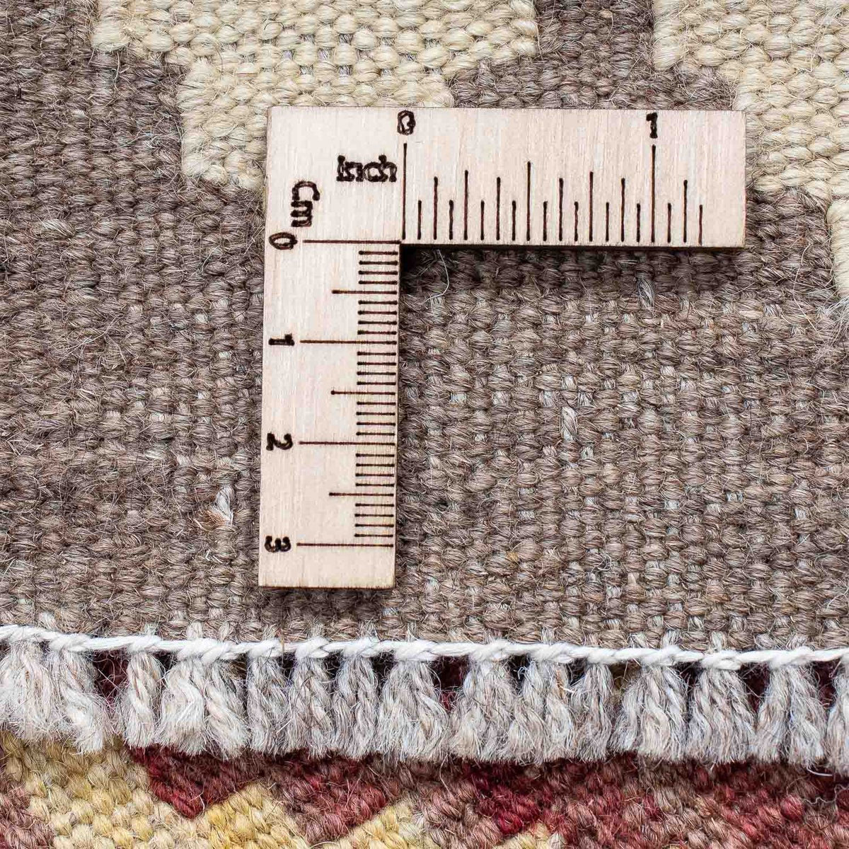 Løber Kelim Carpet - Splash - 203 x 63 cm - flerfarvet