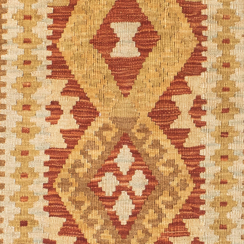 Løber Kelim-tæppe - orientalsk - 204 x 67 cm - beige