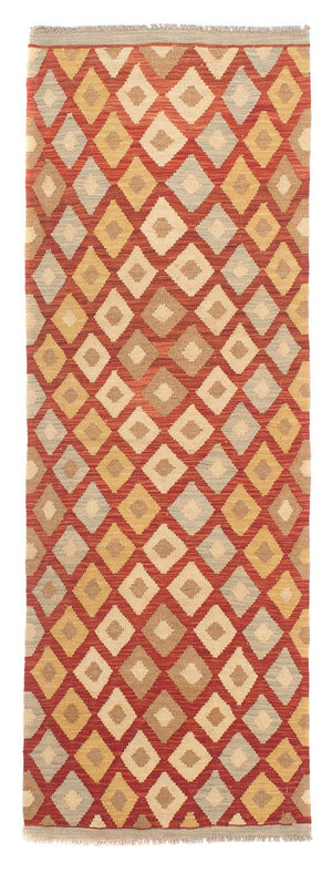 Løber Kelim Carpet - Splash - 185 x 69 cm - flerfarvet