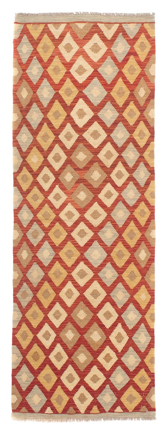 Løber Kelim Carpet - Splash - 185 x 69 cm - flerfarvet