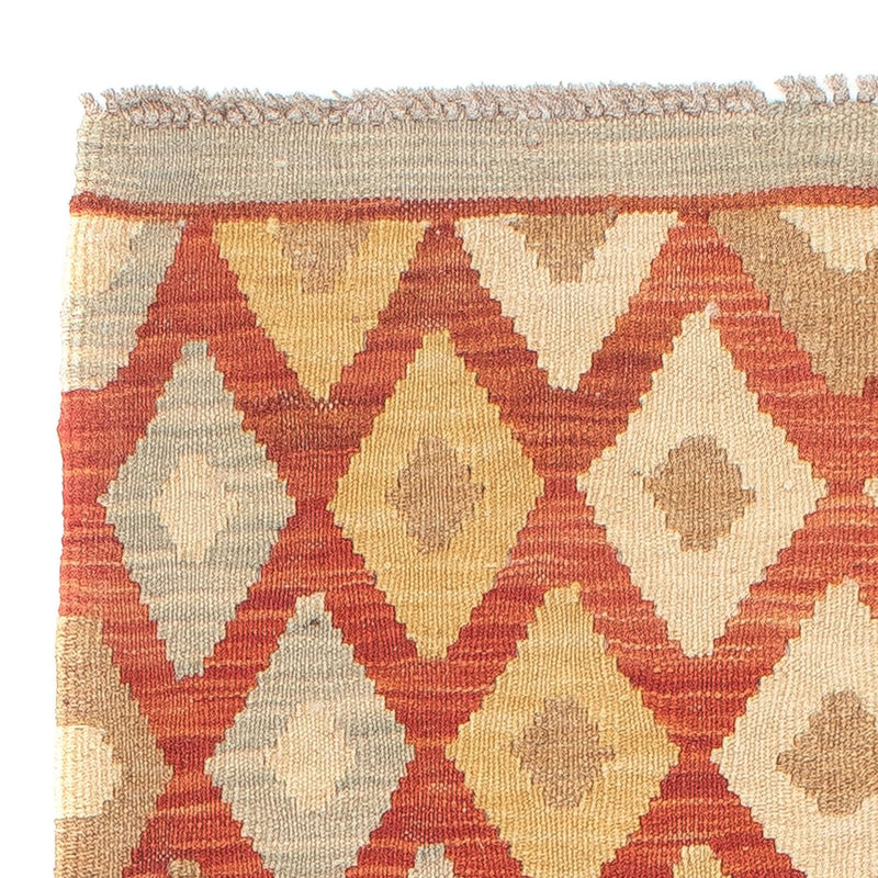 Løber Kelim Carpet - Splash - 185 x 69 cm - flerfarvet