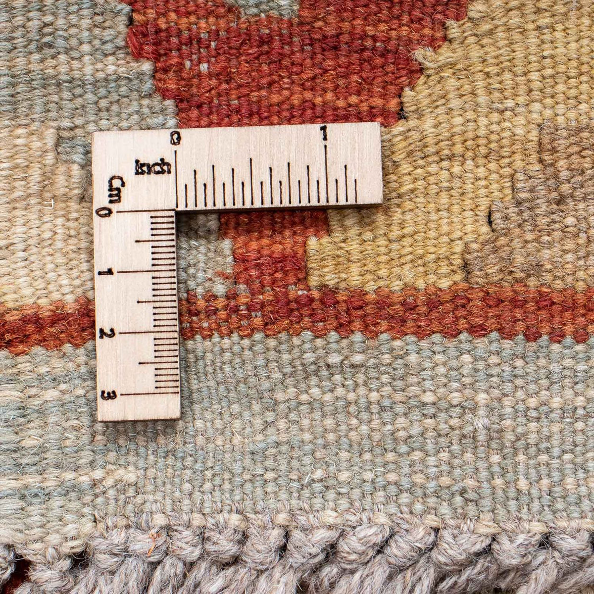 Løber Kelim Carpet - Splash - 185 x 69 cm - flerfarvet