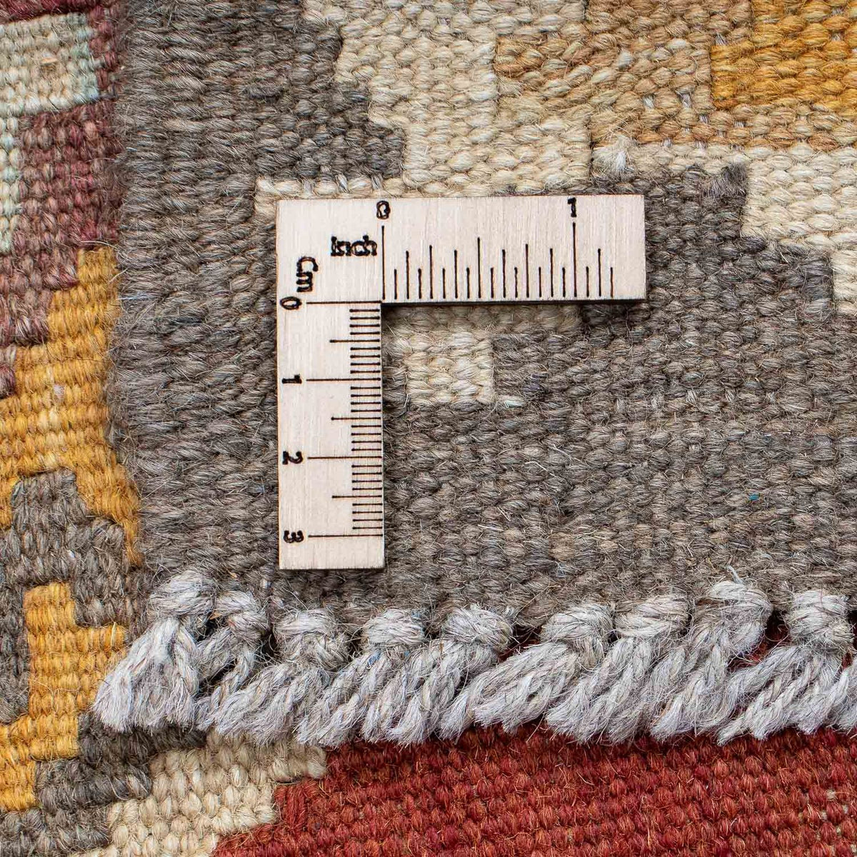 Løber Kelim Carpet - Splash - 192 x 63 cm - flerfarvet