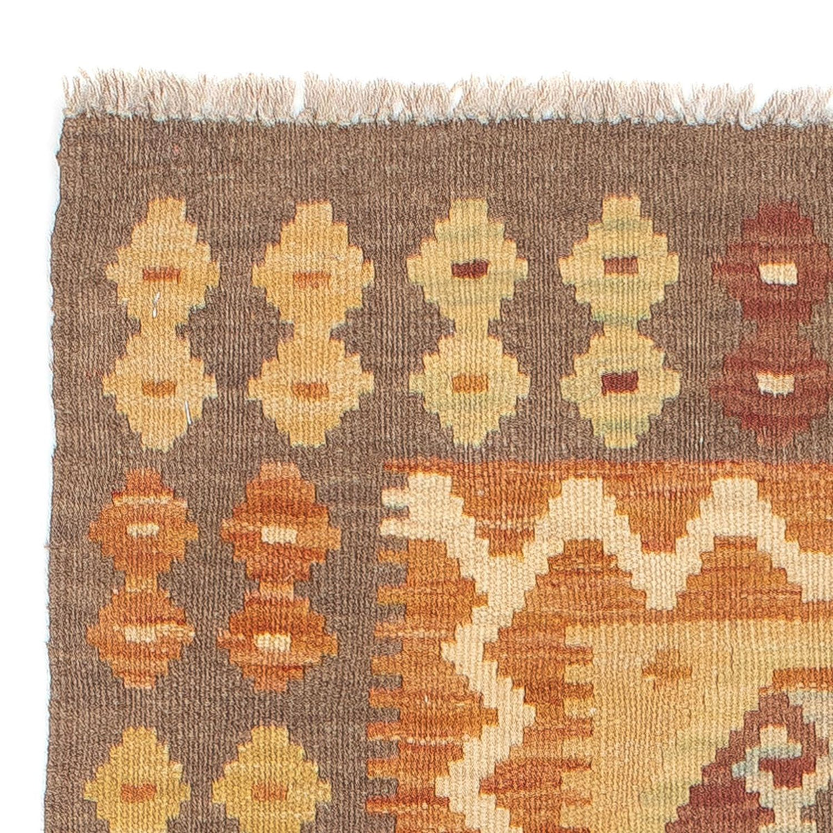 Løber Kelim Carpet - Splash - 192 x 67 cm - flerfarvet