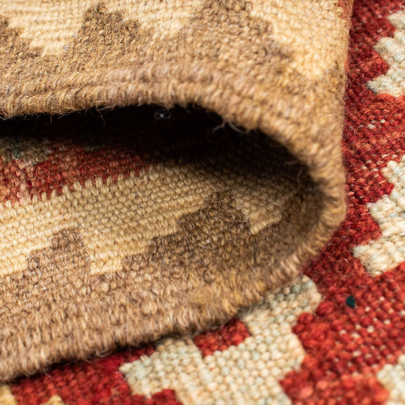 Løber Kelim-tæppe - orientalsk - 197 x 73 cm - rust