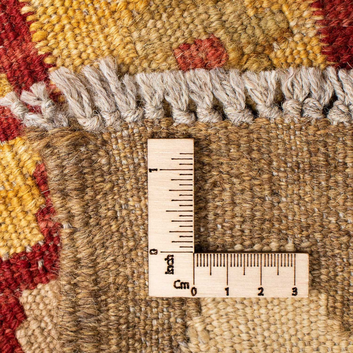 Løber Kelim-tæppe - orientalsk - 197 x 73 cm - rust