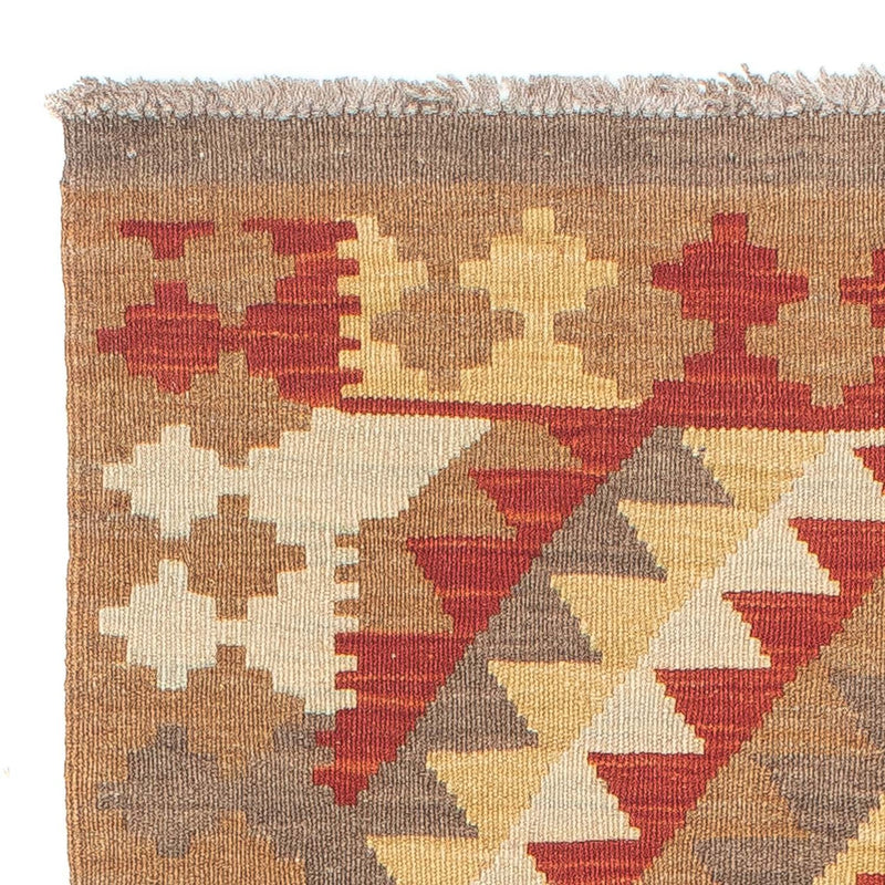 Løber Kelim Carpet - Splash - 193 x 68 cm - flerfarvet