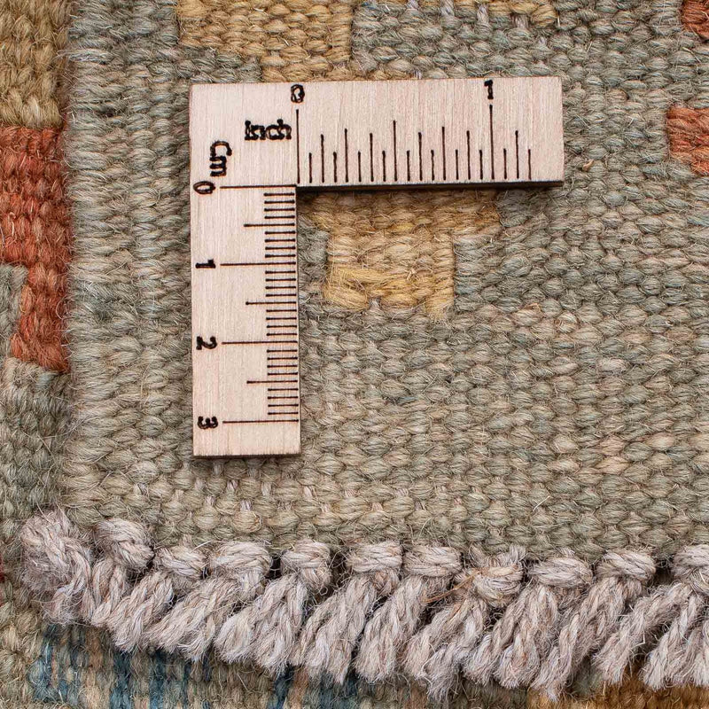 Løber Kelim Carpet - Splash - 199 x 64 cm - flerfarvet