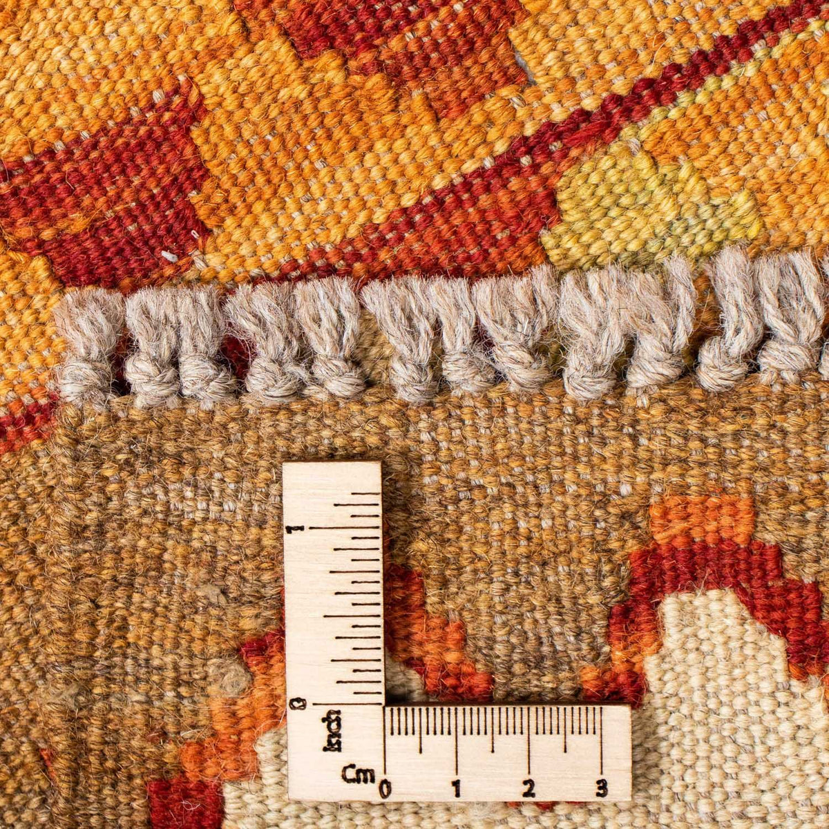 Løber Kelim-tæppe - orientalsk - 231 x 62 cm - brun