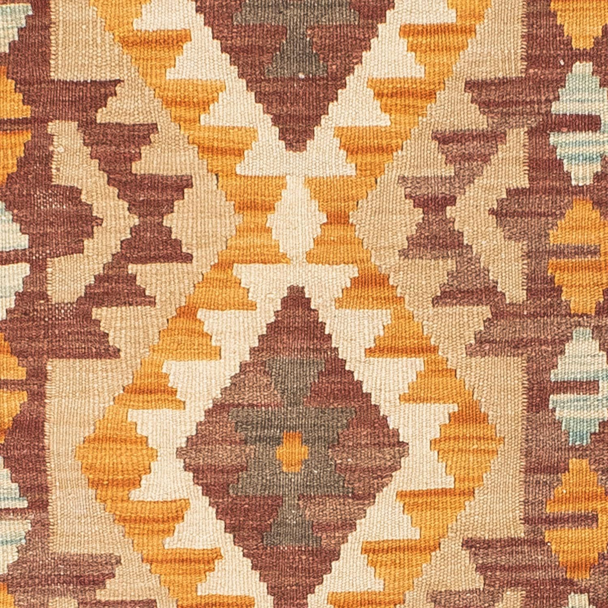 Løber Kelim-tæppe - orientalsk - 194 x 63 cm - beige
