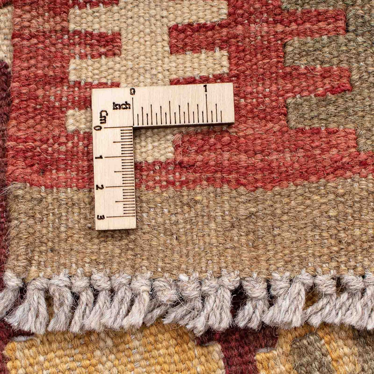 Løber Kelim Carpet - Splash - 205 x 64 cm - flerfarvet