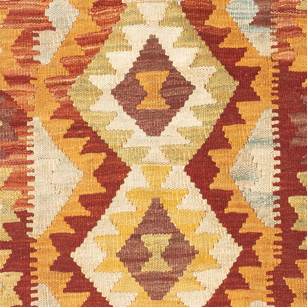 Løber Kelim-tæppe - orientalsk - 198 x 73 cm - beige