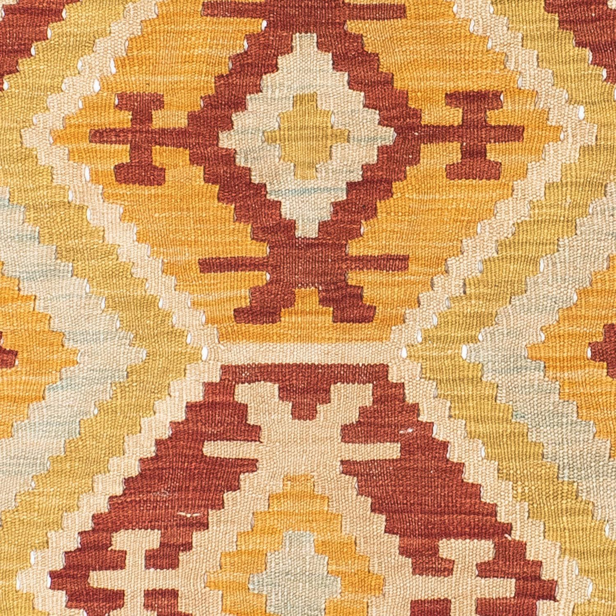 Løber Kelim-tæppe - orientalsk - 197 x 70 cm - beige