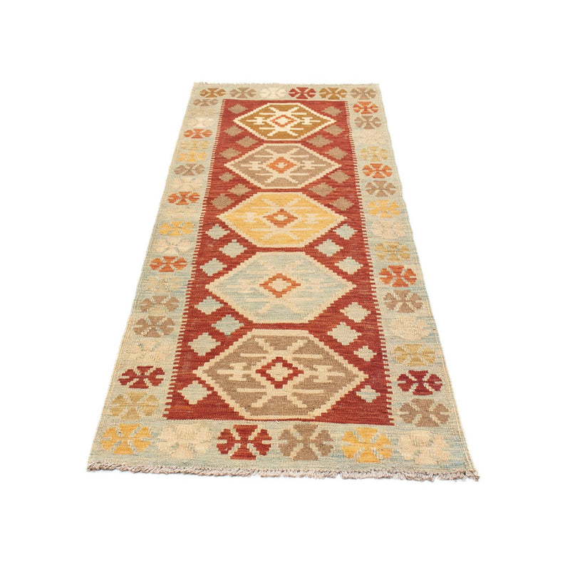 Løber Kelim-tæppe - orientalsk - 203 x 70 cm - beige
