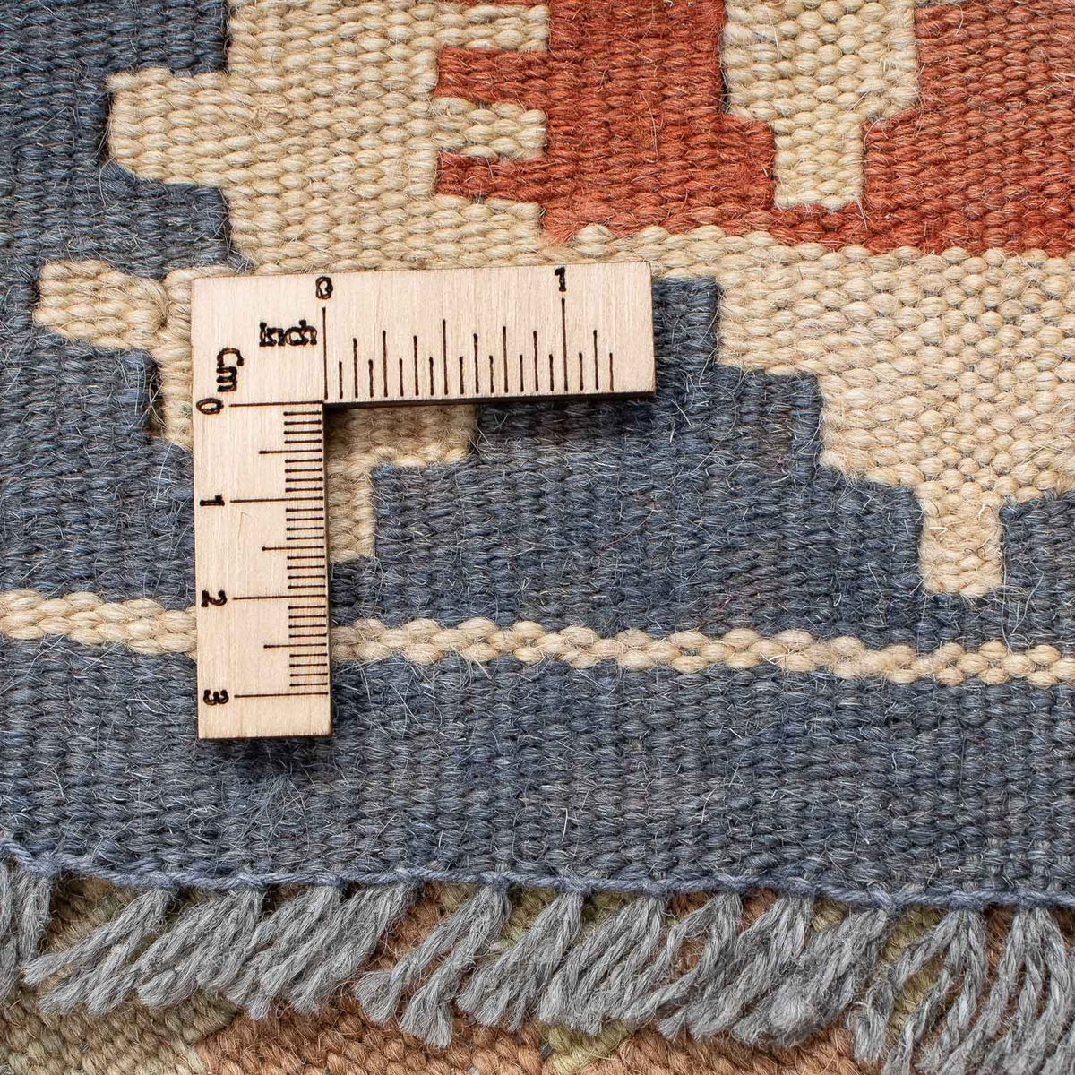 Løber Kelim Carpet - Splash - 198 x 60 cm - flerfarvet
