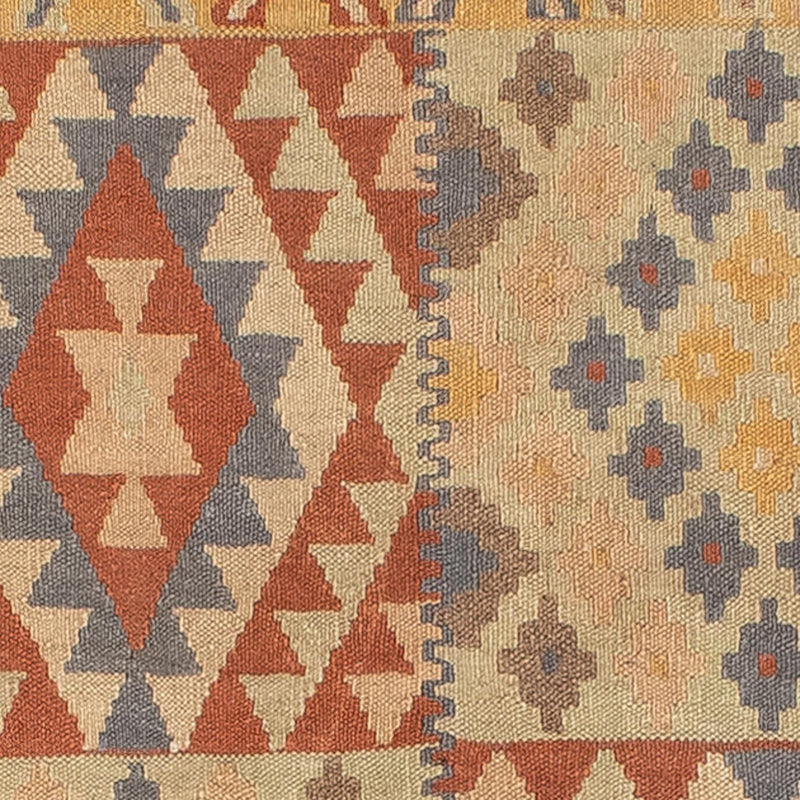 Kelim-tæppe - orientalsk - 205 x 152 cm - flerfarvet