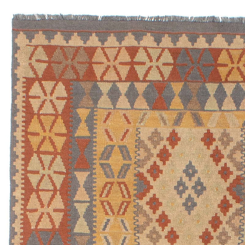 Kelim-tæppe - orientalsk - 205 x 152 cm - flerfarvet