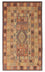 Kelim-tæppe - orientalsk - 204 x 130 cm - flerfarvet