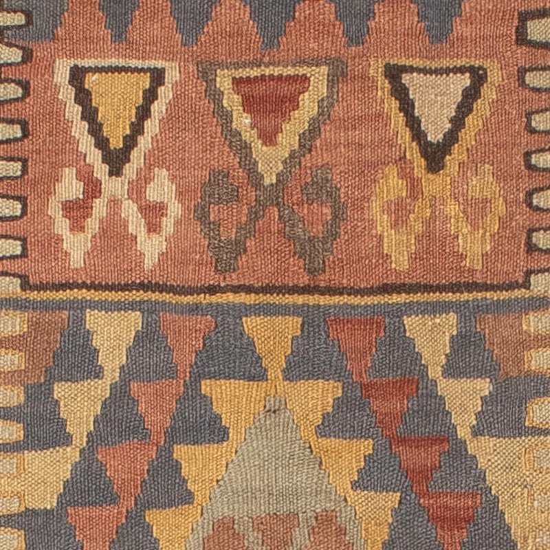 Kelim-tæppe - orientalsk - 204 x 130 cm - flerfarvet