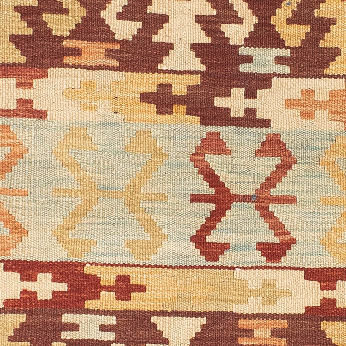 Løber Kelim-tæppe - orientalsk - 209 x 72 cm - flerfarvet