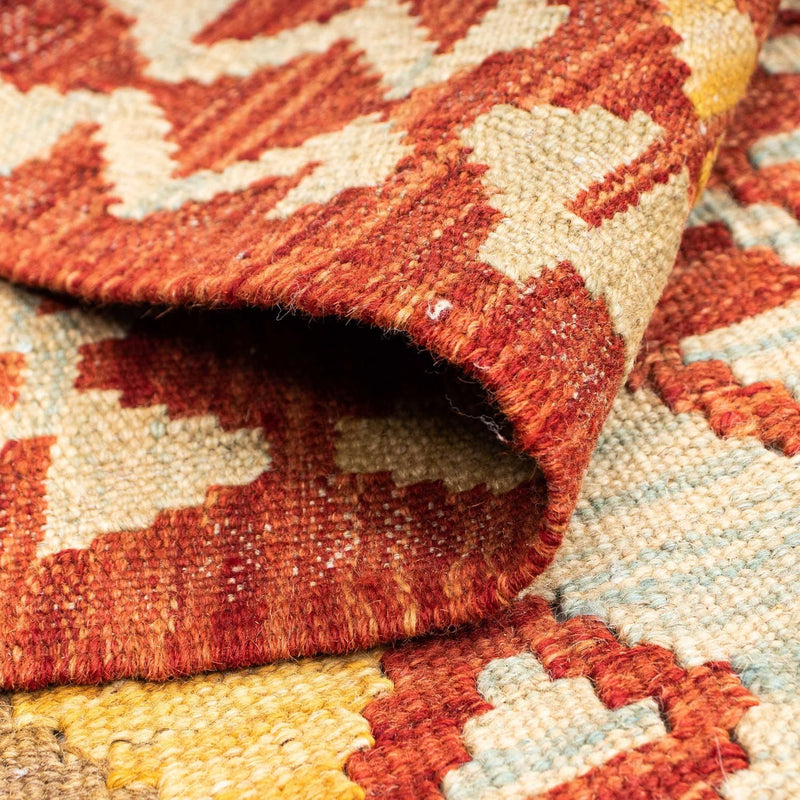 Løber Kelim-tæppe - orientalsk - 187 x 71 cm - rust