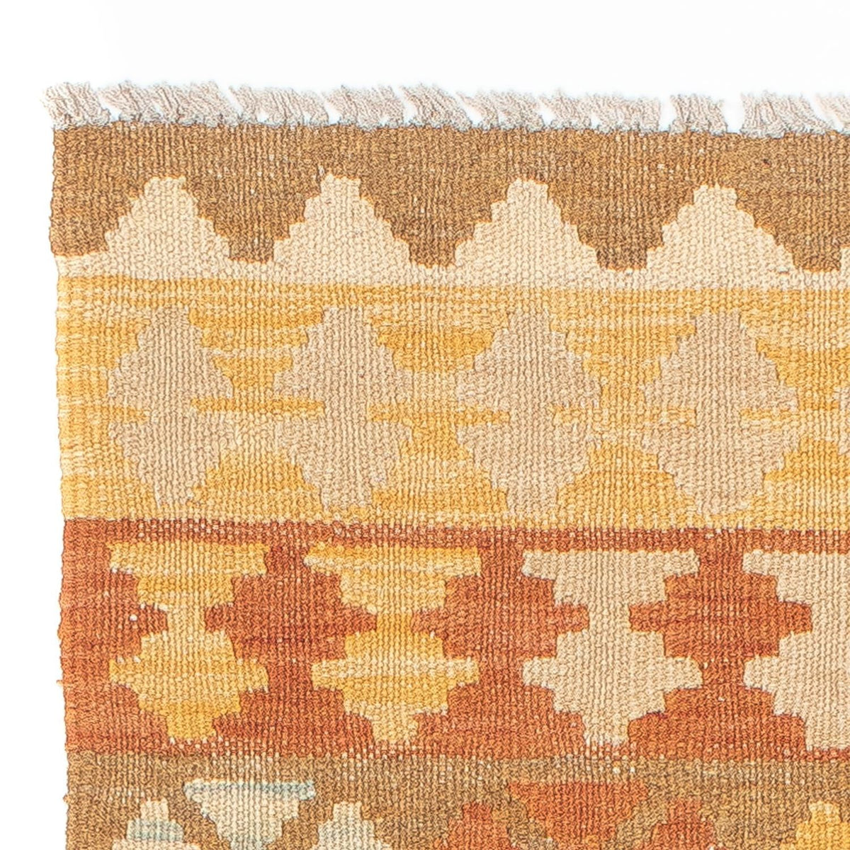 Løber Kelim Carpet - Splash - 194 x 65 cm - flerfarvet