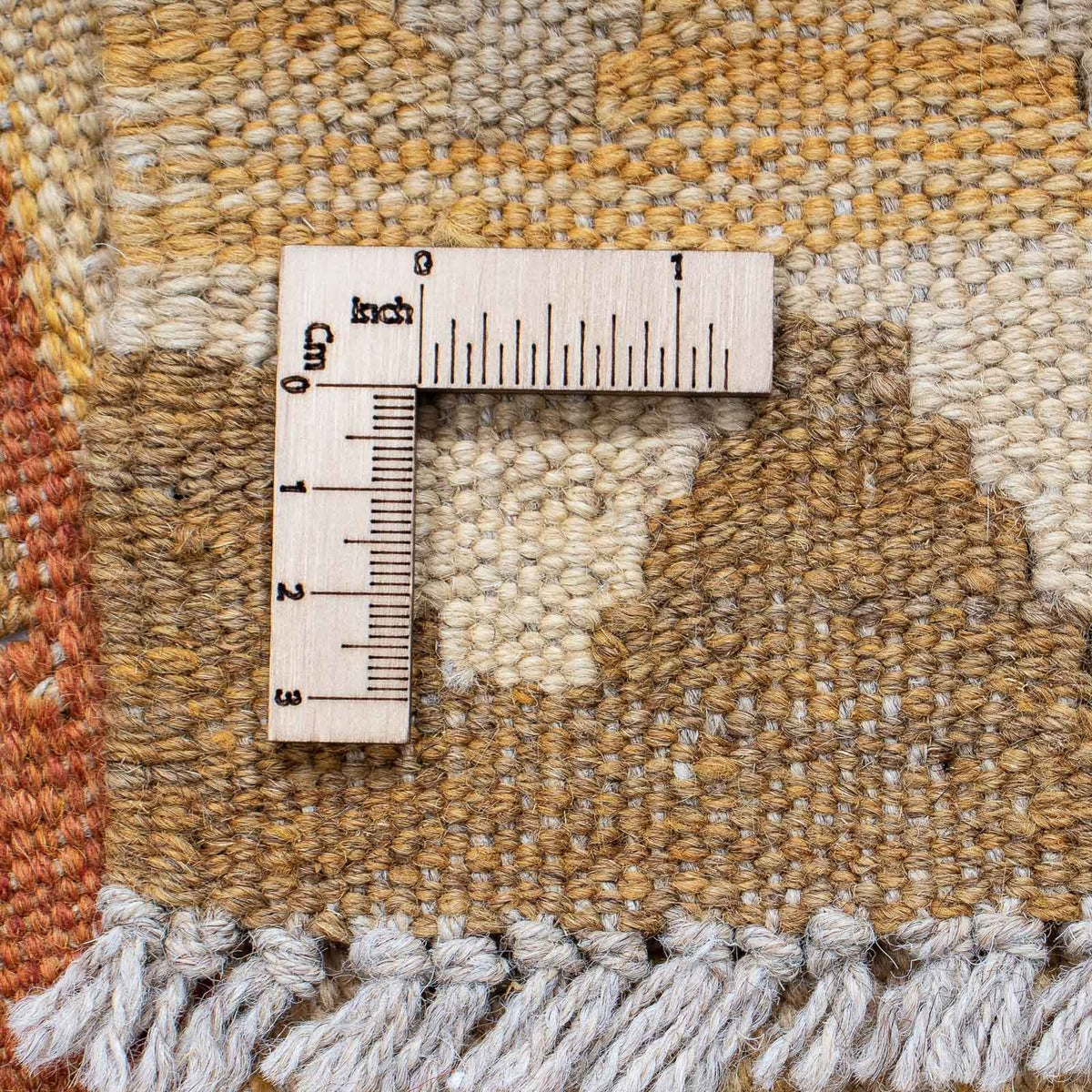 Løber Kelim Carpet - Splash - 194 x 65 cm - flerfarvet