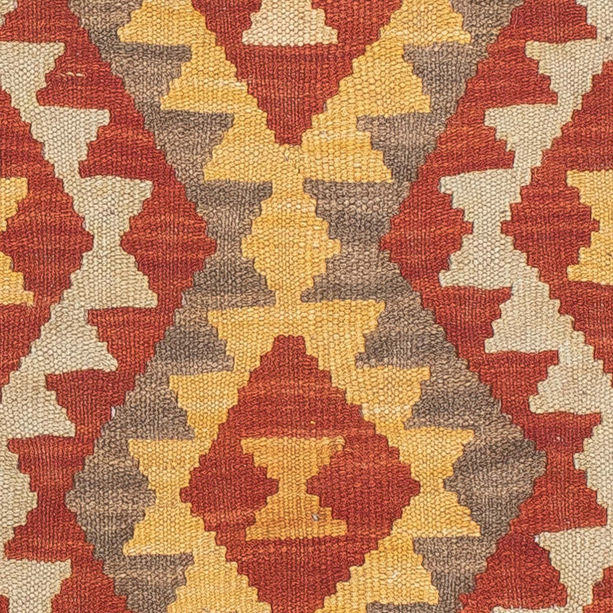 Løber Kelim Carpet - Splash - 206 x 66 cm - flerfarvet